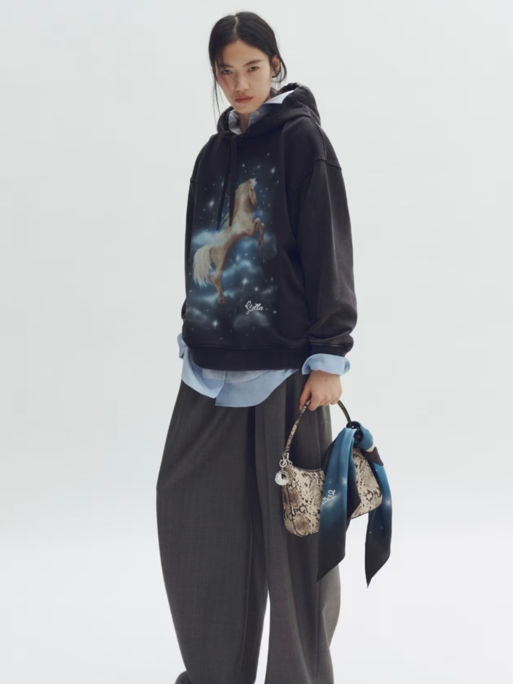 Stella McCartney x H&M Printed Cotton Hoodie